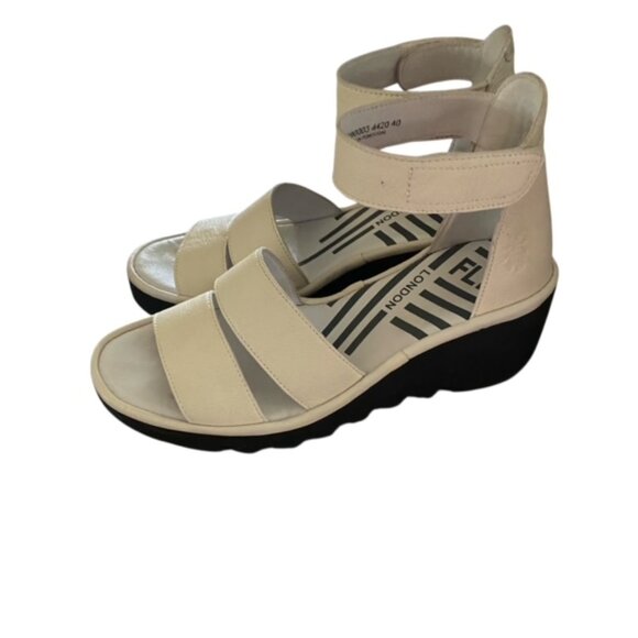 Fly London Bono290Fly Sandal in Off White 40 - Picture 6 of 6